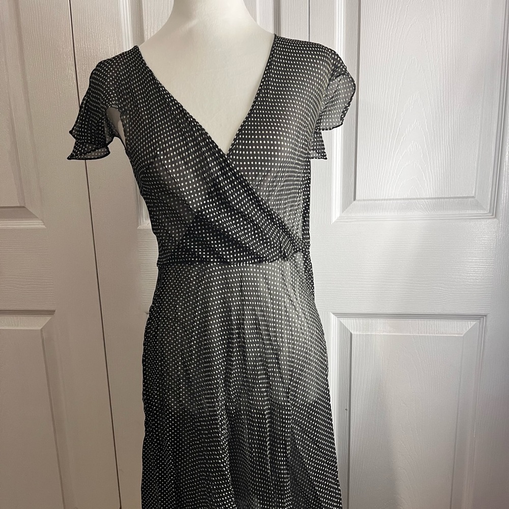 Super sheer - Polka dot dress